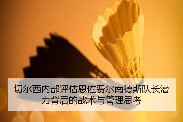 切尔西内部评估恩佐费尔南德斯队长潜力背后的战术与管理思考
